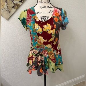 Ivy Jane Multicolor Floral Blouse